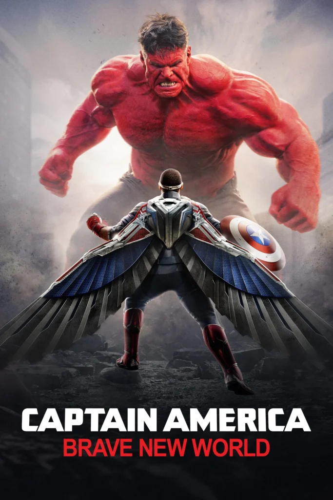 Free Filmy4web Captain America – Brave New World (2025) (Hindi + English) Dual Audio MCU Movie HD